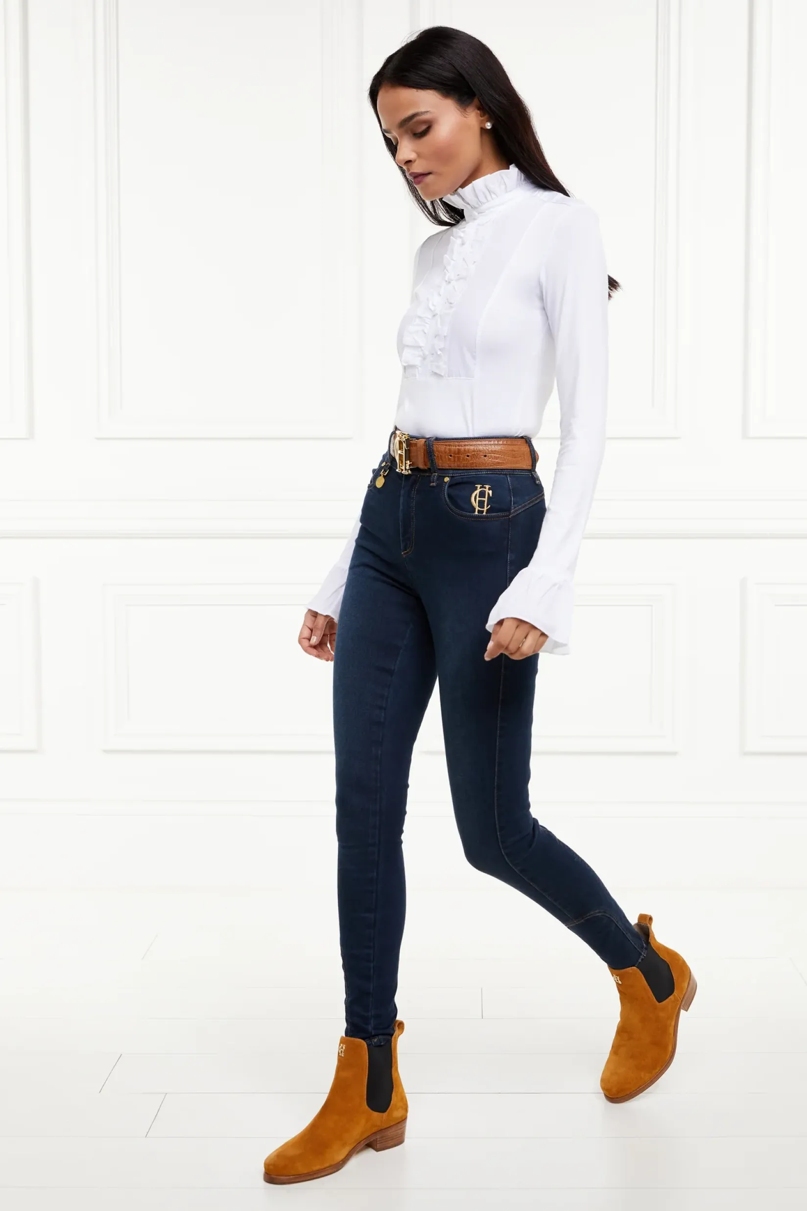 Holland Cooper Gifts For Her|Shirts & Blouses-Melissa Jersey Blouse
