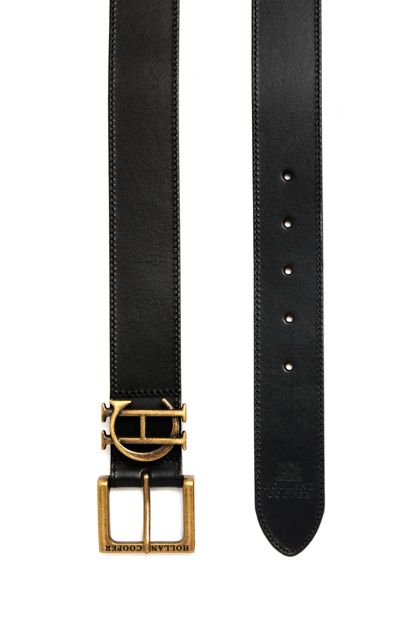 Holland Cooper Gifts For Him|Belts-Men's Classic Belt Black