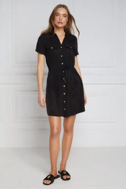 Holland Cooper Dresses-Military Shirt Dress