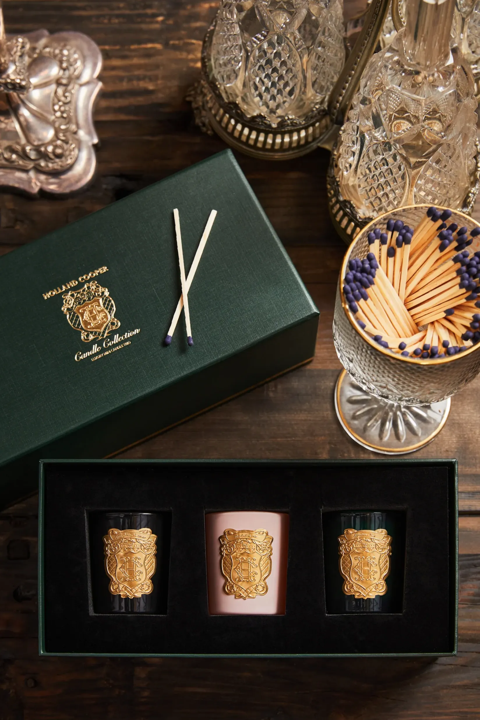 Holland Cooper The Perfect Gesture|Gifts For Her-Mini Candle Trio