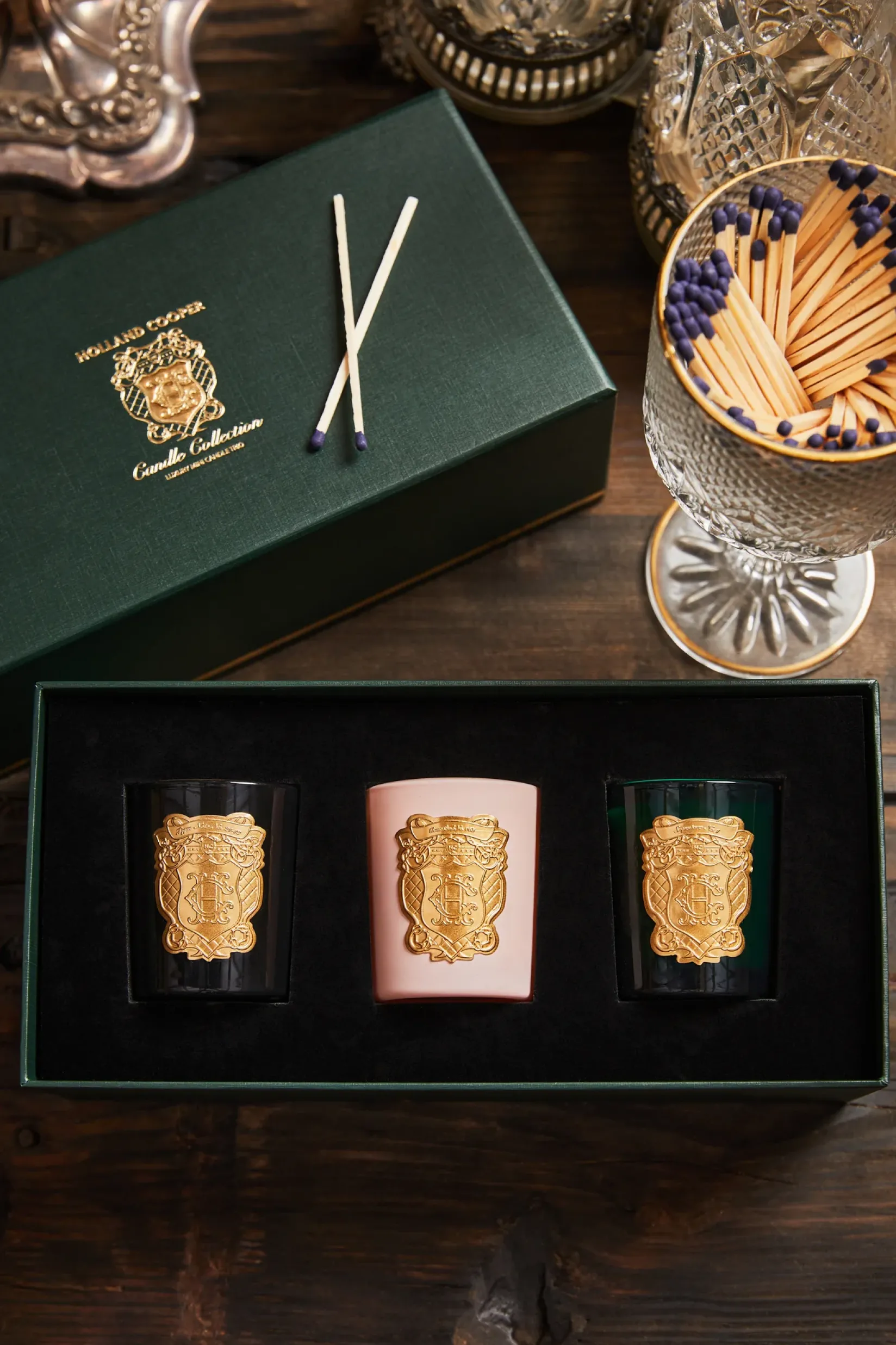 Holland Cooper The Perfect Gesture|Gifts For Her-Mini Candle Trio