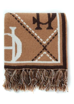 Holland Cooper The Perfect Gesture|Scarves-Monogram Scarf Camel