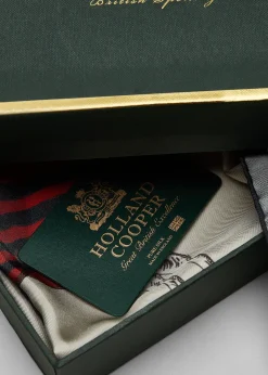 Holland Cooper The Perfect Gesture|Scarves-Silk Scarf Nine Horse