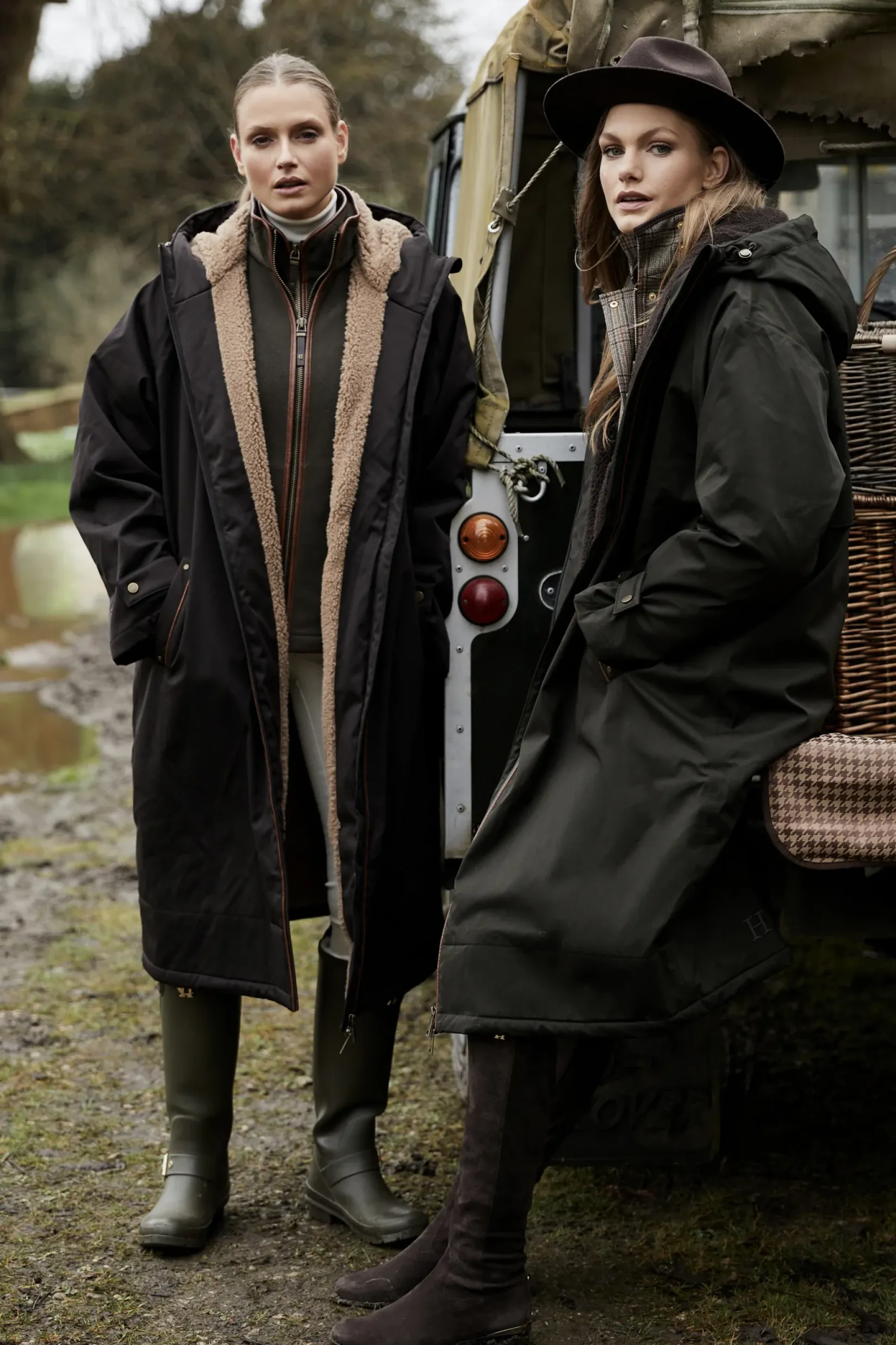 Holland Cooper Jackets|Shop By Product-One-Size Waterproof Coat Khaki