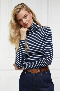 Holland Cooper Tops|Shop By Product-Padstow Roll Neck