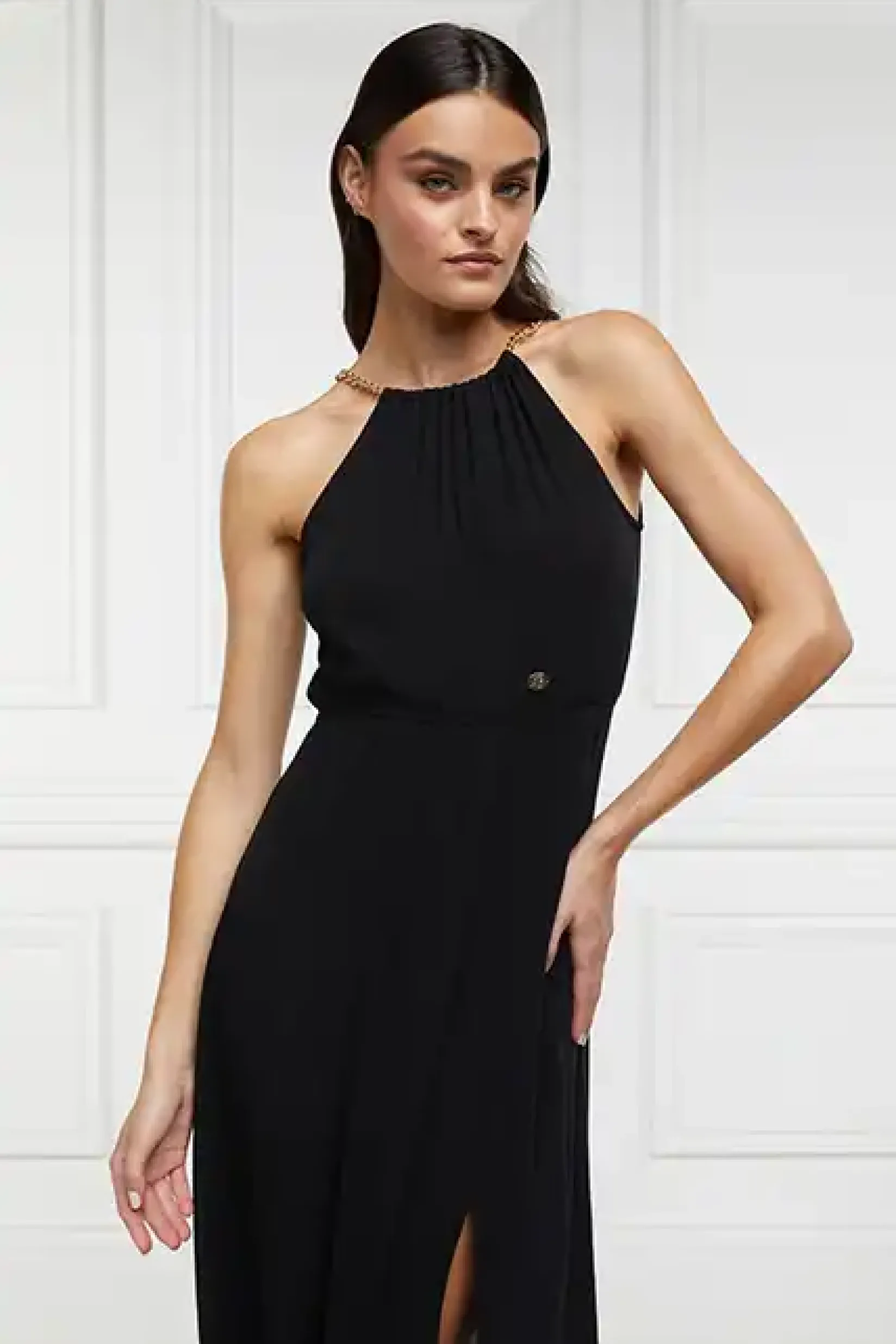 Holland Cooper Dresses|Seasonal Inspiration-Paloma Maxi Dress Black