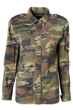 Holland Cooper Jackets|Jade's Top Picks-Premium Artillery Jacket Washed Camo