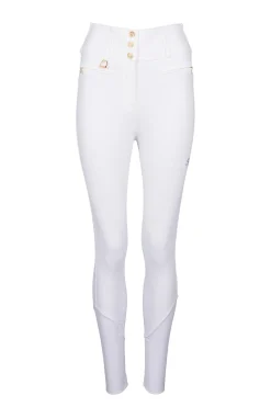 Holland Cooper Breeches|Competition Wear-Premium Competition High Rise Breeches White