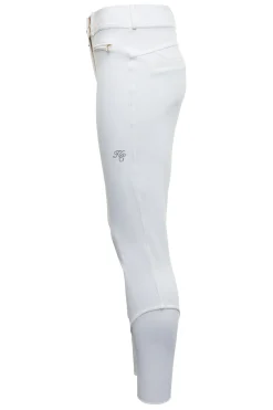 Holland Cooper Breeches|Shop By Product-Premium Competition Mid Rise Breeches White
