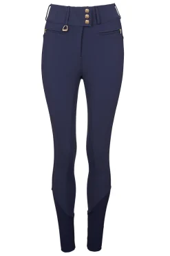 Holland Cooper Breeches|Shop By Product-Premium High Rise Breeches Yale Blue