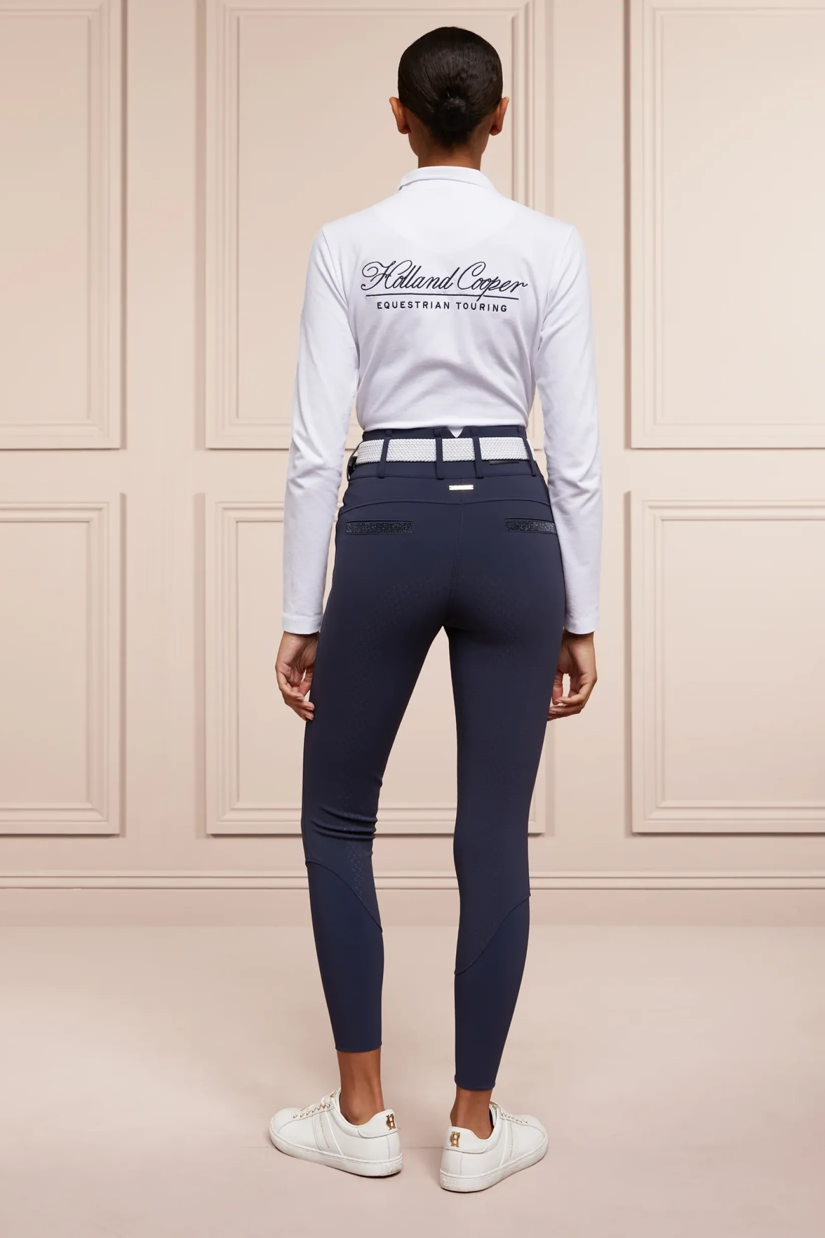 Holland Cooper Breeches|Shop By Product-Premium High Rise Breeches Yale Blue