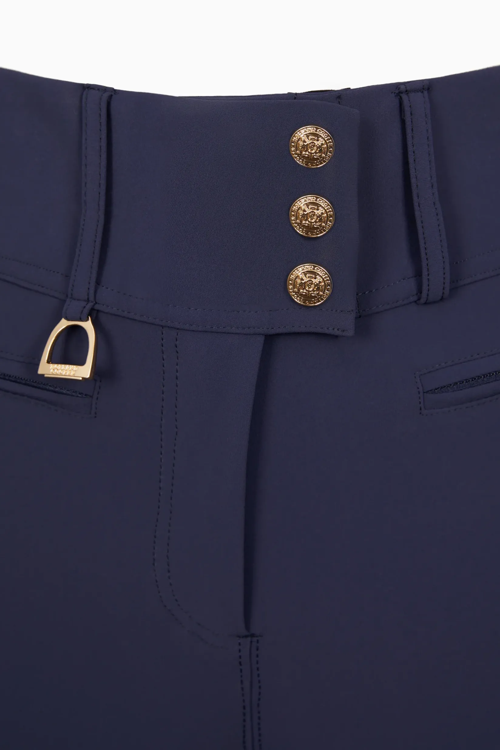 Holland Cooper Breeches|Shop By Product-Premium High Rise Breeches Yale Blue