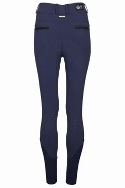 Holland Cooper Shop By Product|Training Wear-Premium Mid Rise Breeches Yale Blue