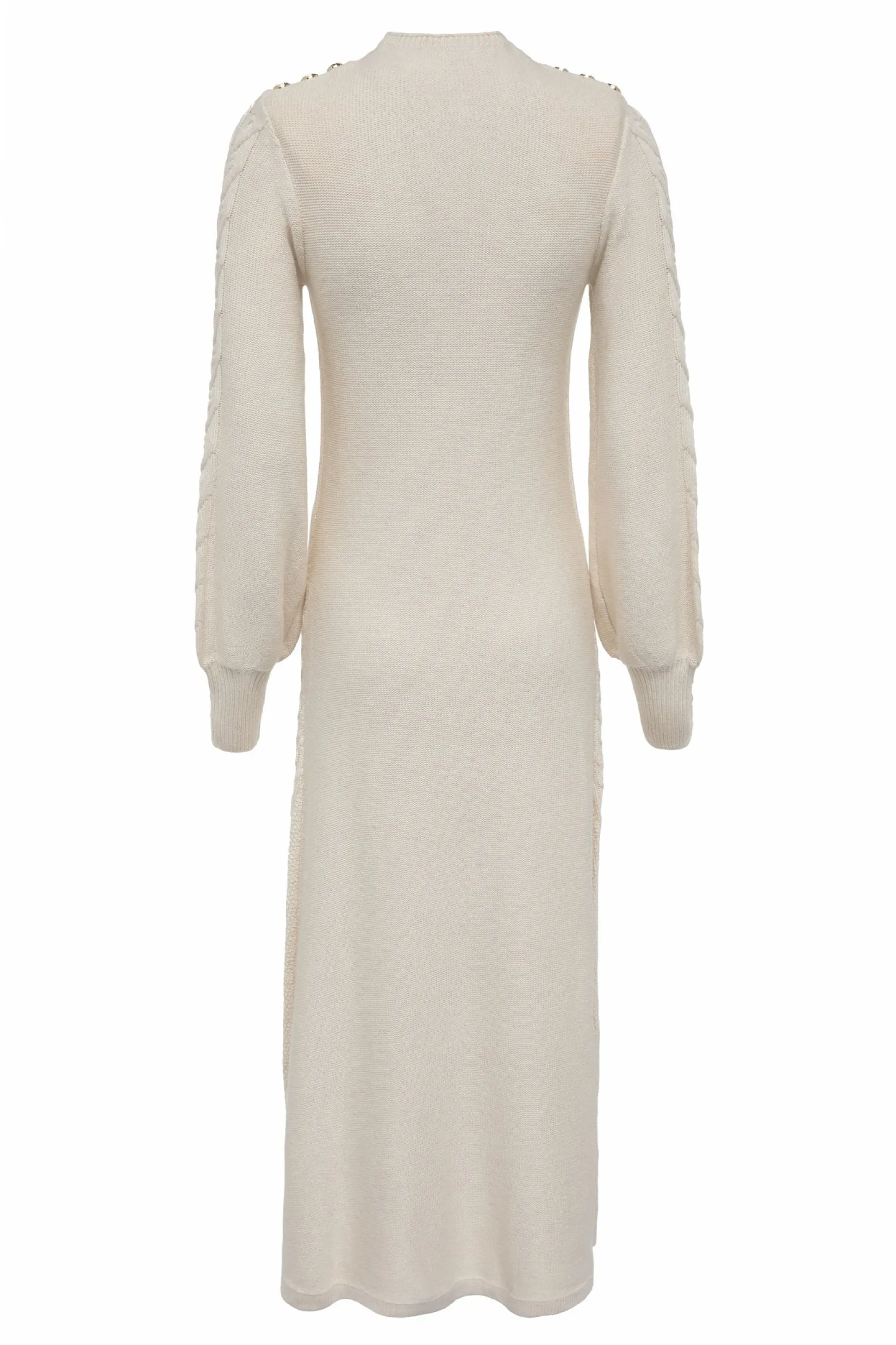Holland Cooper Dresses|Knitwear-Rachel Maxi Dress Oatmeal