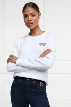 Holland Cooper Sweatshirts|Casualwear-Racquets Crew
