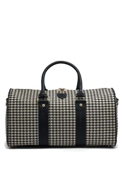 Holland Cooper Gifts For Her|The Perfect Gesture-Regency Holdall Ecru Houndstooth