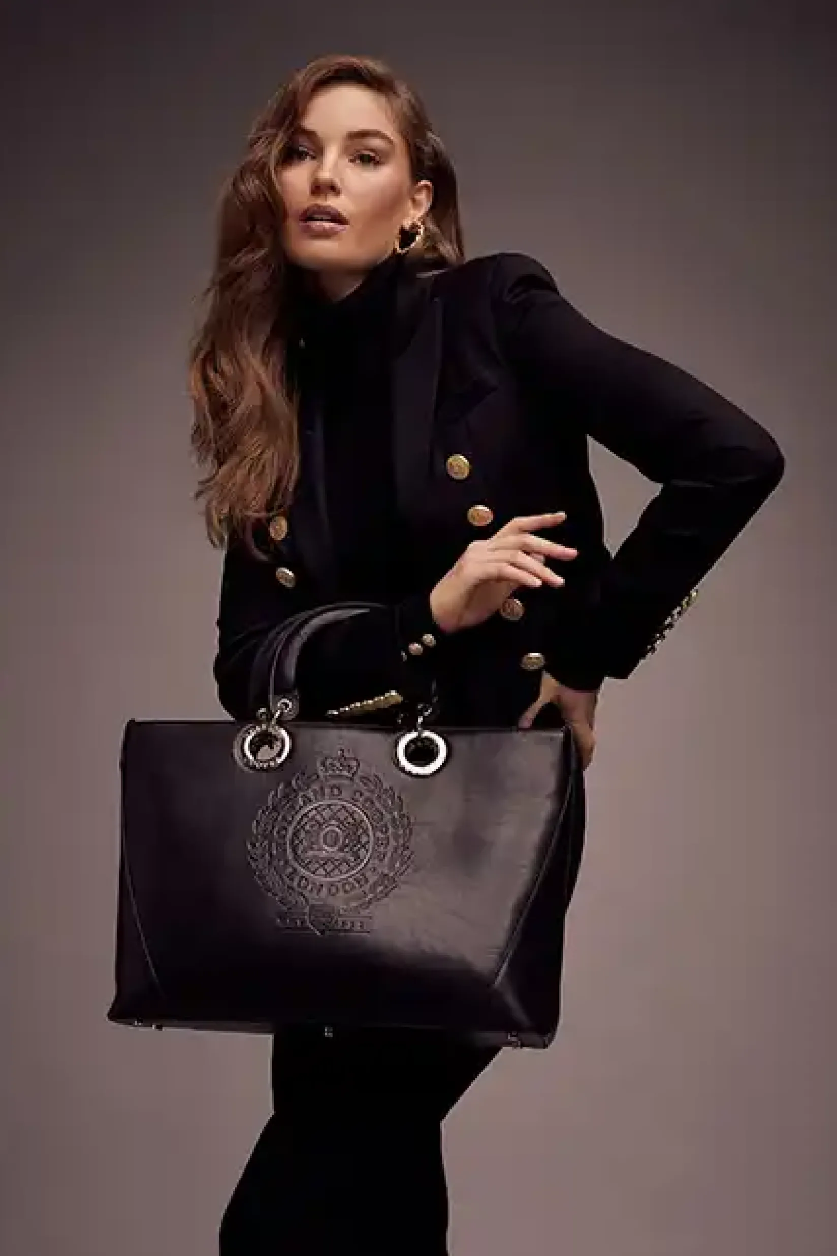 Holland Cooper Tote Bags|Bags-Regency Leather Tote