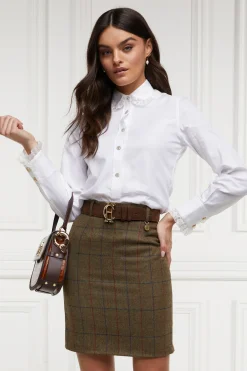 Holland Cooper Skirts|In Stock Tailoring-Regency Skirt Glen Green
