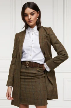 Holland Cooper Skirts|In Stock Tailoring-Regency Skirt Glen Green