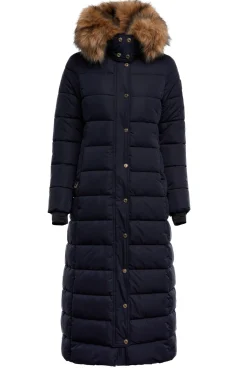 Holland Cooper Hats & Headbands|Hats & Headbands-Rib Bobble Hat Ink Navy
