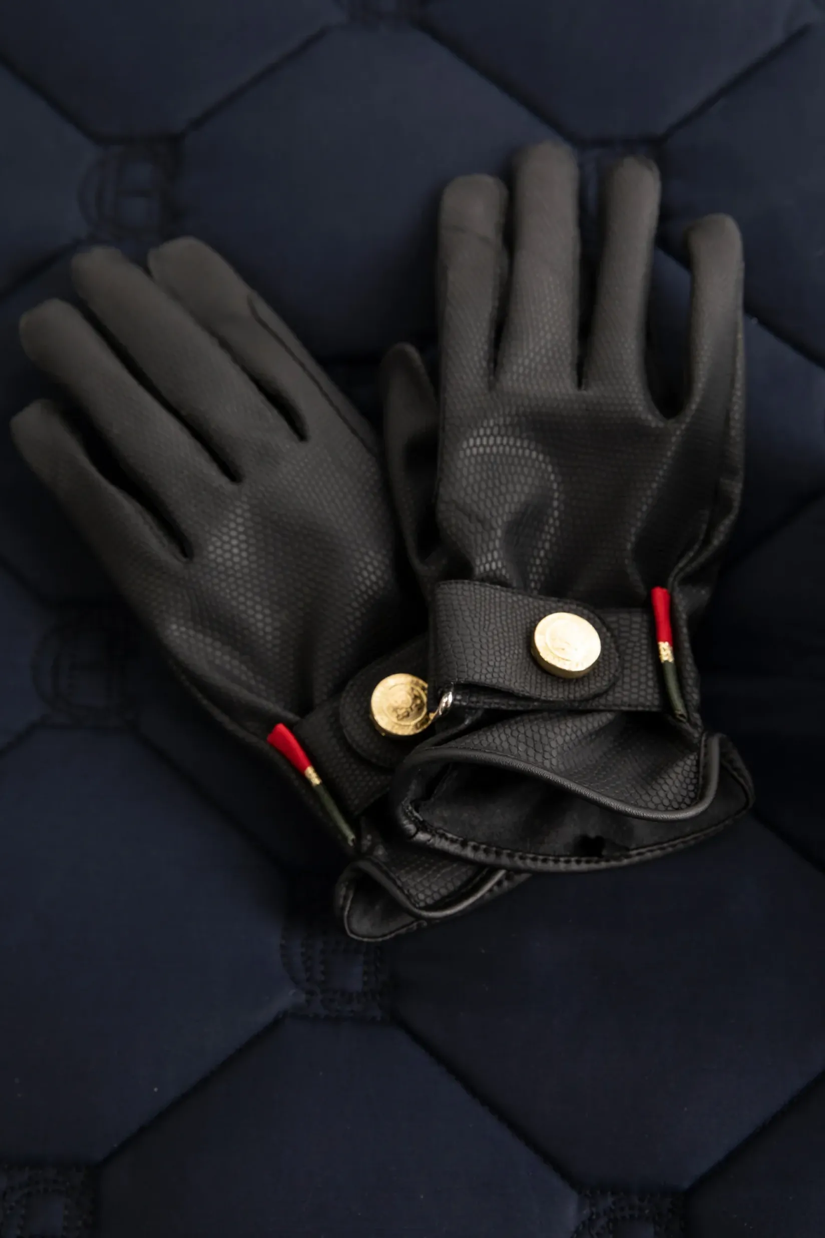Holland Cooper Riding Gloves|Accessories-Riding Glove Black