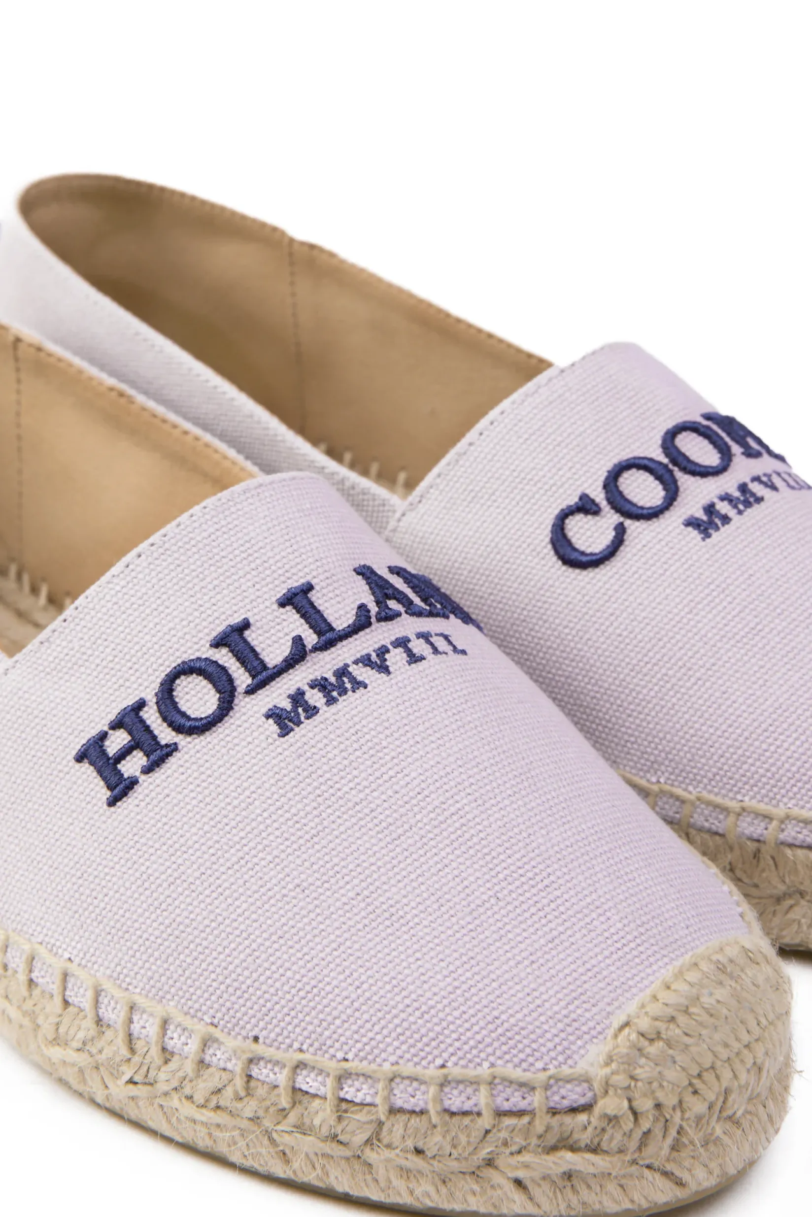 Holland Cooper Footwear-Riviera Espadrille Pink
