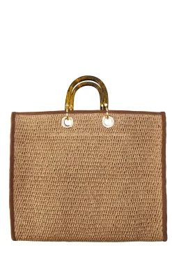 Holland Cooper Tote Bags|Bags-Riviera Tote Natural
