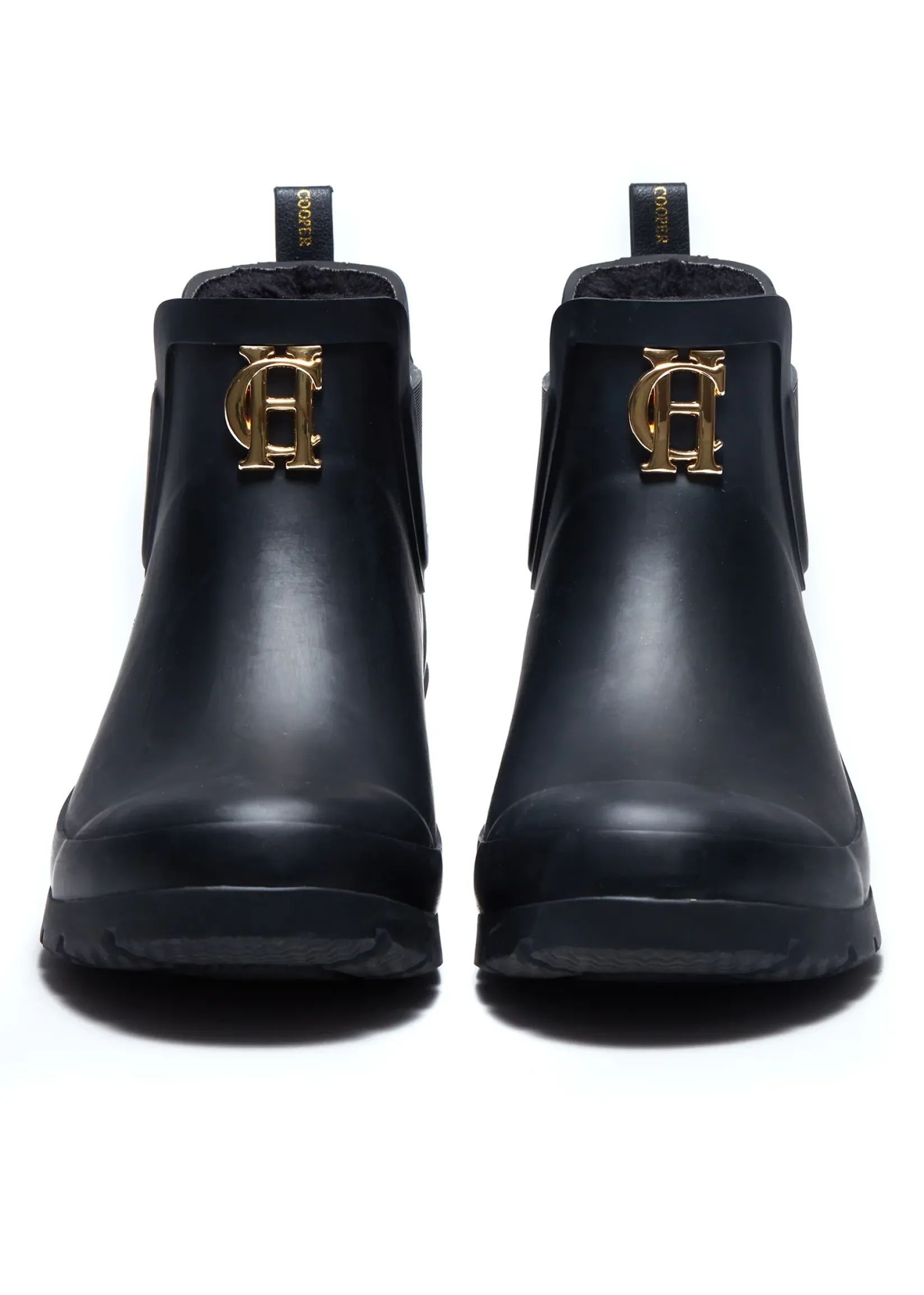 Holland Cooper At The Stables|Equestrian Gifting-Rubber Chelsea Boot Black