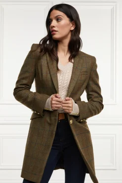 Holland Cooper Knitwear|Wardrobe Staples-Seattle V-Neck Knit Oatmeal
