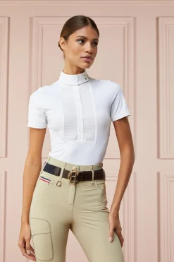 Holland Cooper Shop By Product|Equestrian Gifting-Short Sleeve Show Shirt