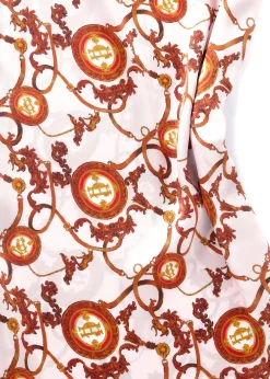 Holland Cooper Sleepwear-Silk Dressing Gown Blush