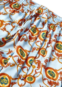 Holland Cooper Sleepwear-Silk Pyjama Trouser Sky Blue
