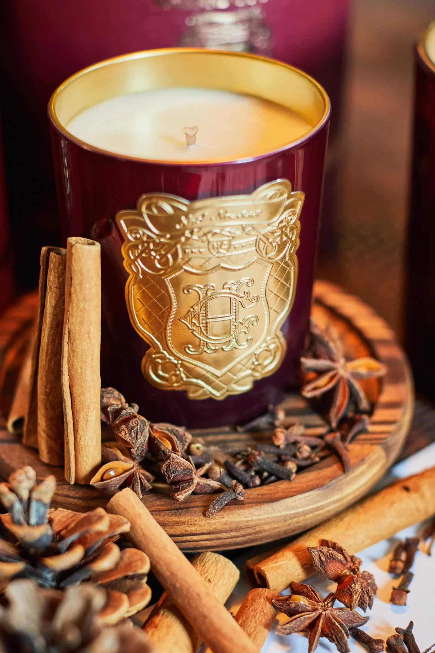 Holland Cooper Candles|Accessories-Single Wick Candle Noel