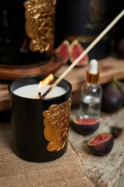 Holland Cooper The Perfect Gesture|Gifts For Her-Single Wick Candle Figue Noir