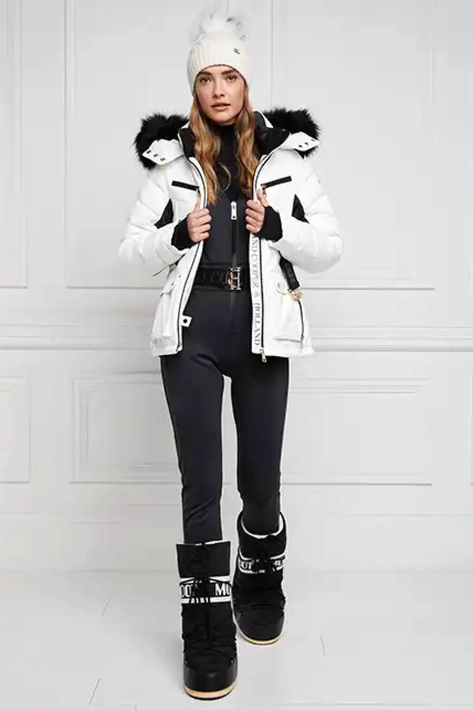 Holland Cooper Après Ski|Ski Jackets-Ski Jacket White