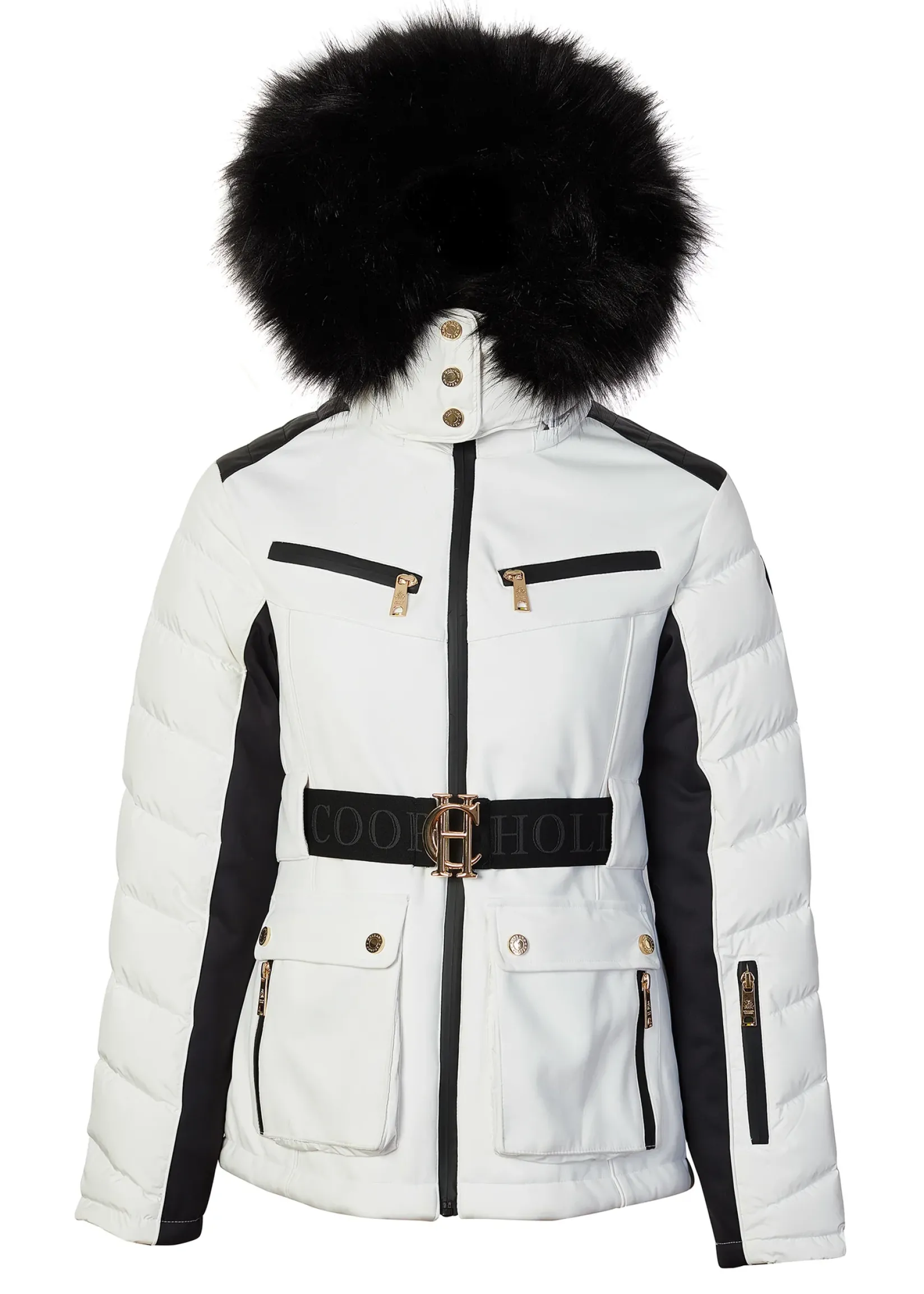 Holland Cooper Après Ski|Ski Jackets-Ski Jacket White