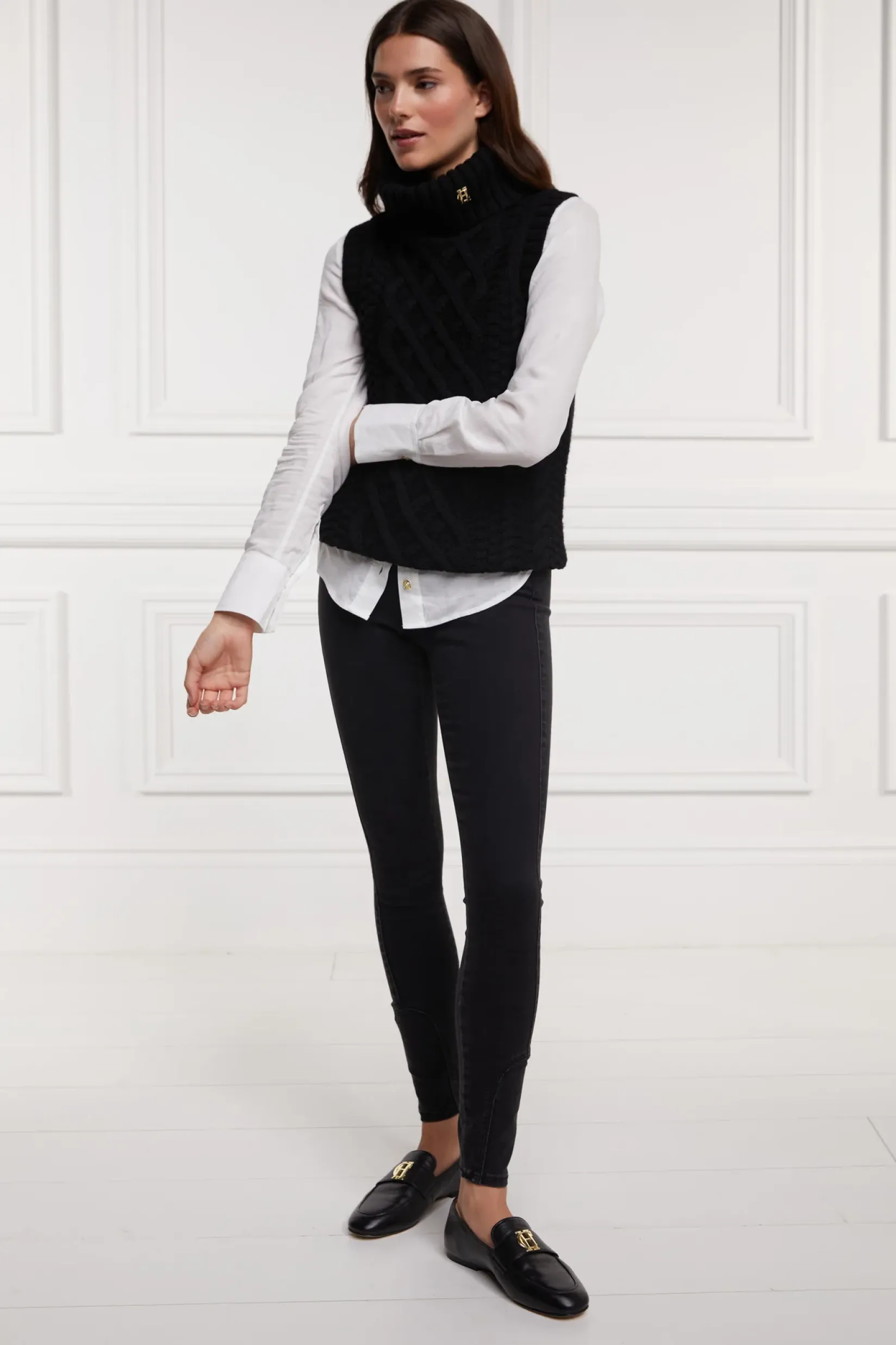 Holland Cooper Knitwear-Sleeveless Knit