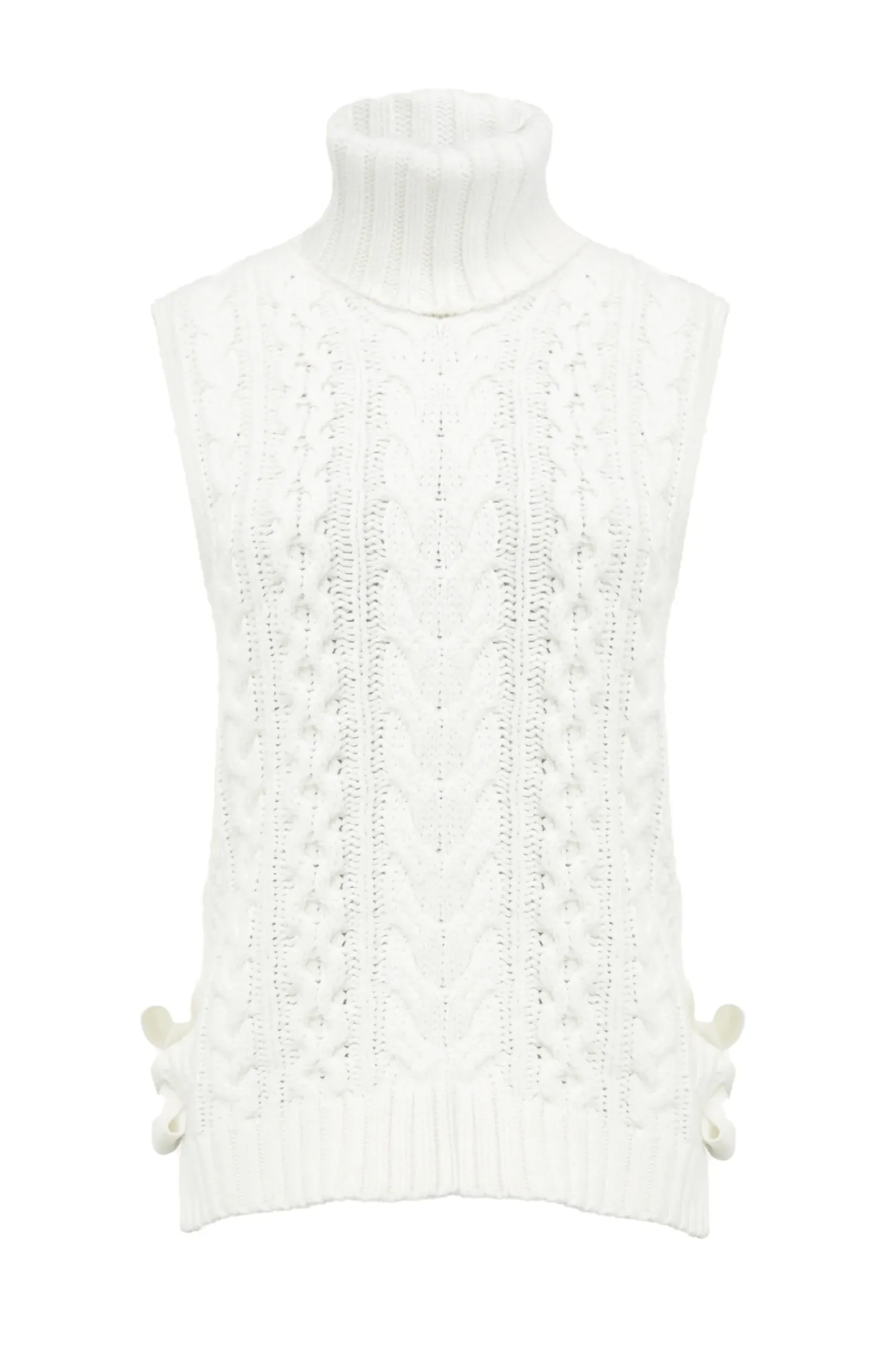 Holland Cooper Knitwear-Sleeveless Knit Natural