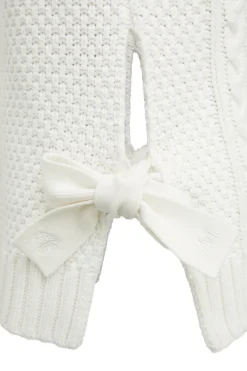Holland Cooper Knitwear-Sleeveless Knit Natural