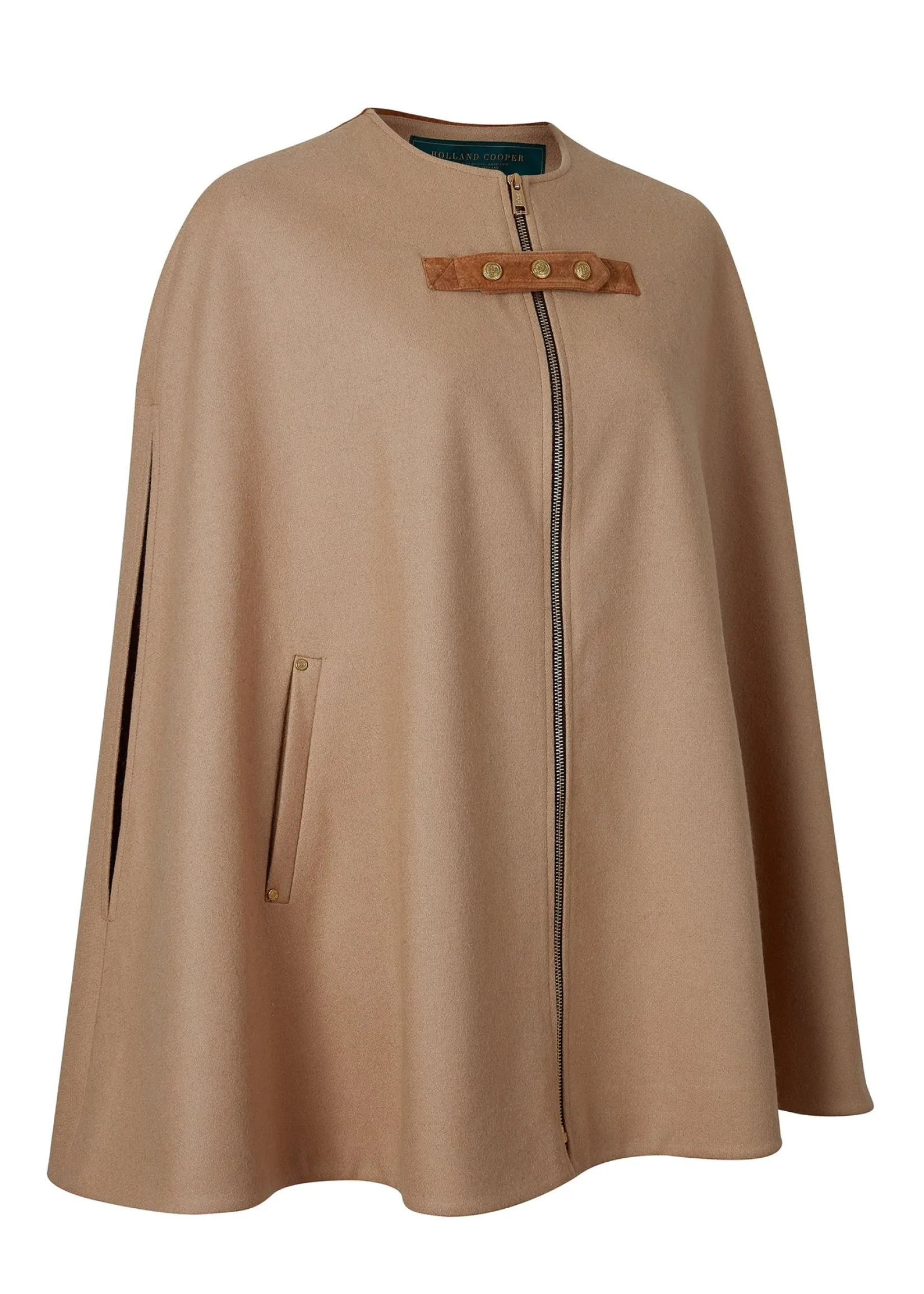 Holland Cooper Capes-Slim Cape Camel
