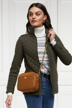 Holland Cooper Crossbody Bags|Bags-Soho Camera Bag Tan Suede