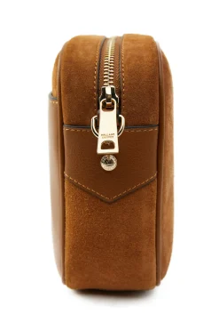 Holland Cooper Crossbody Bags|Bags-Soho Camera Bag Tan Suede