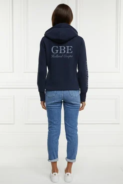 Holland Cooper Hoodies|Equestrian Casualwear-Sporting Goods Hoodie Ink Navy