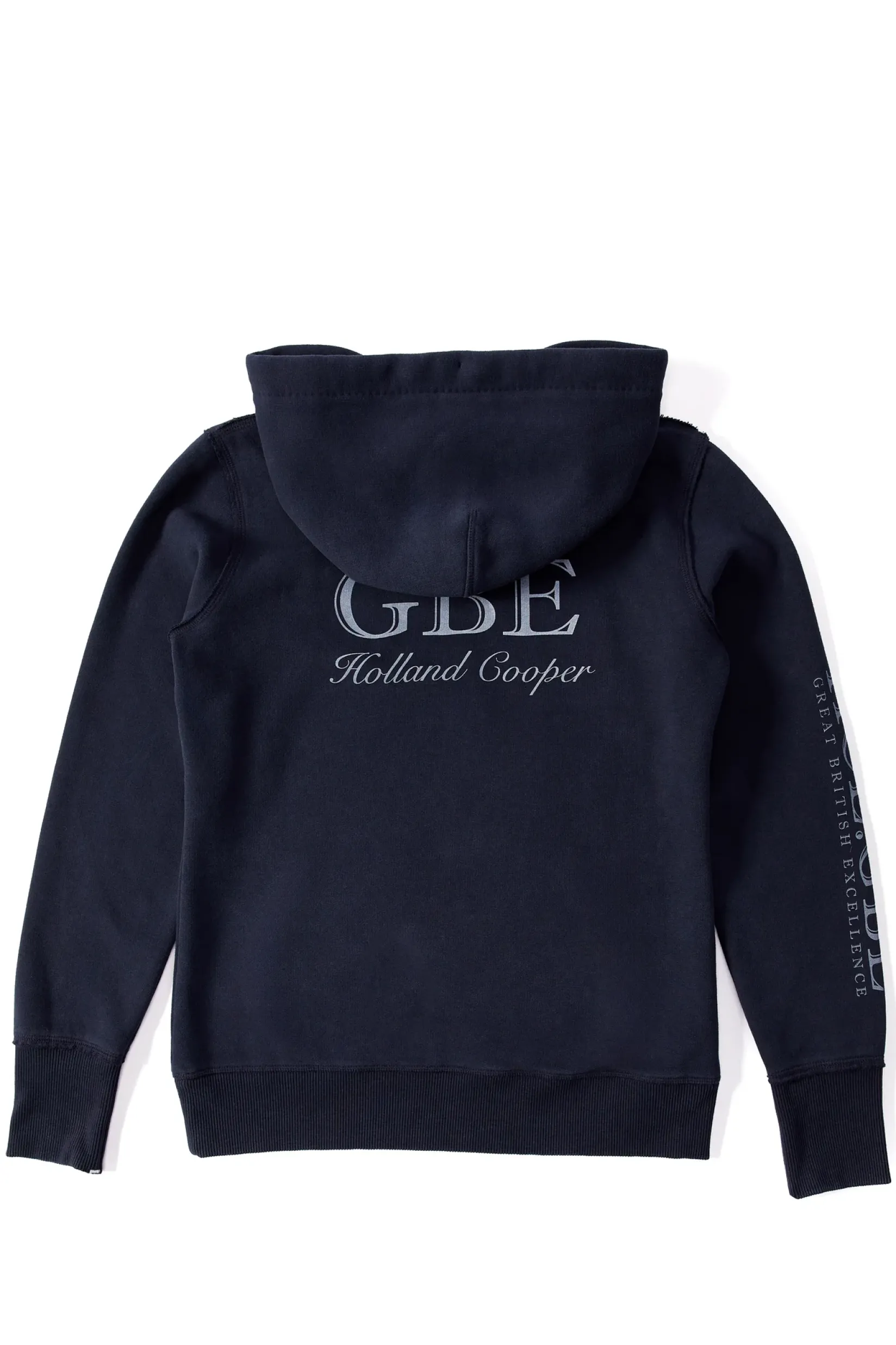 Holland Cooper Hoodies|Equestrian Casualwear-Sporting Goods Hoodie Ink Navy