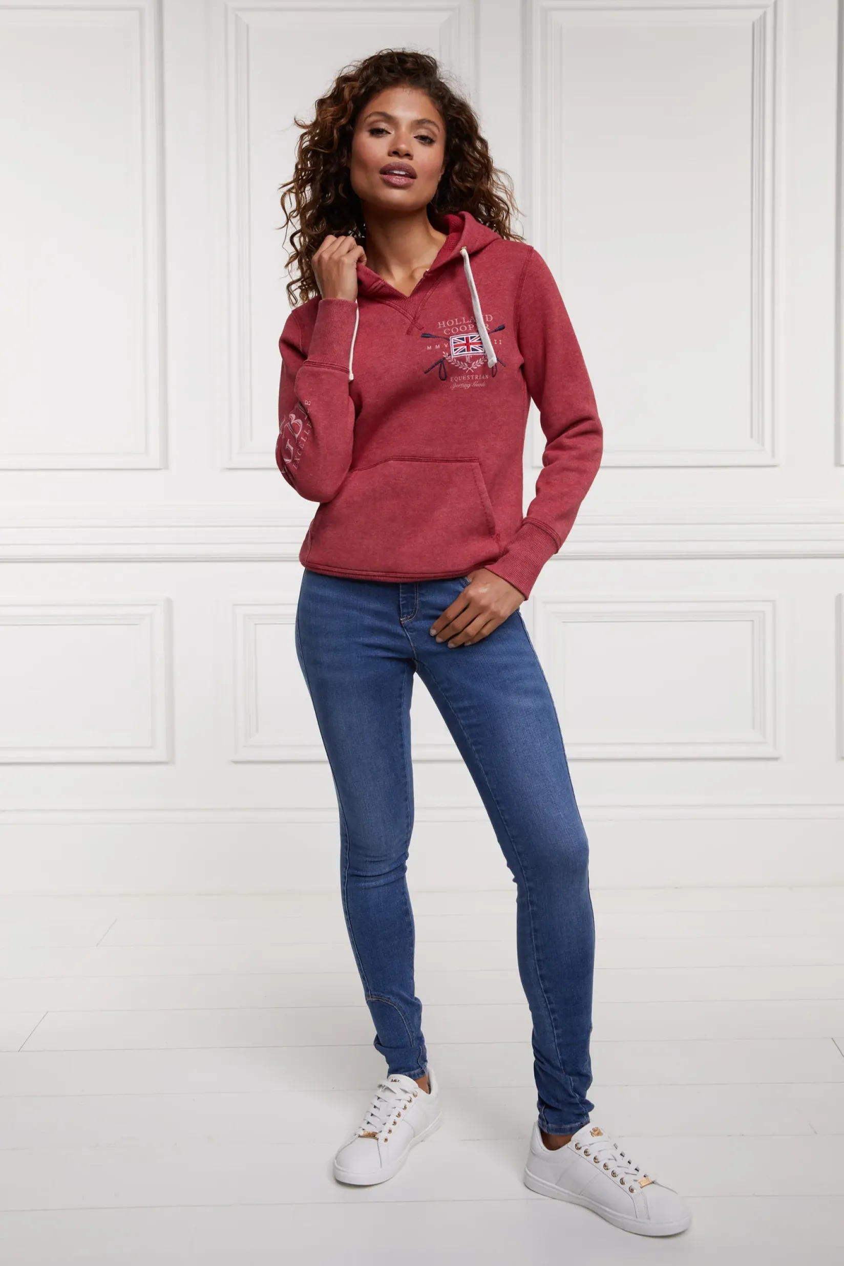 Holland Cooper Hoodies|Shop By Product-Sporting Goods Hoodie Varsity Red