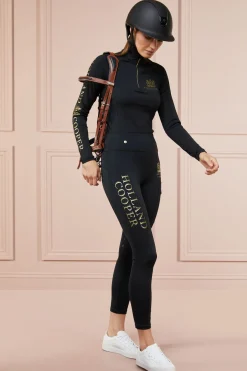 Holland Cooper Shop By Product|At The Stables-Sport Legging Black