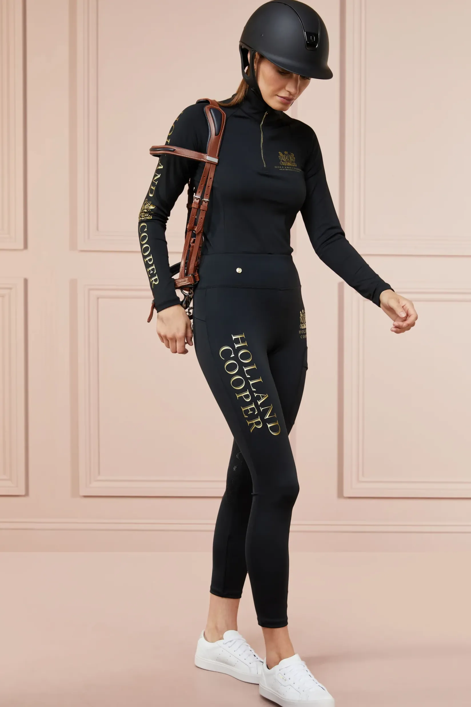 Holland Cooper Shop By Product|At The Stables-Sport Legging Black