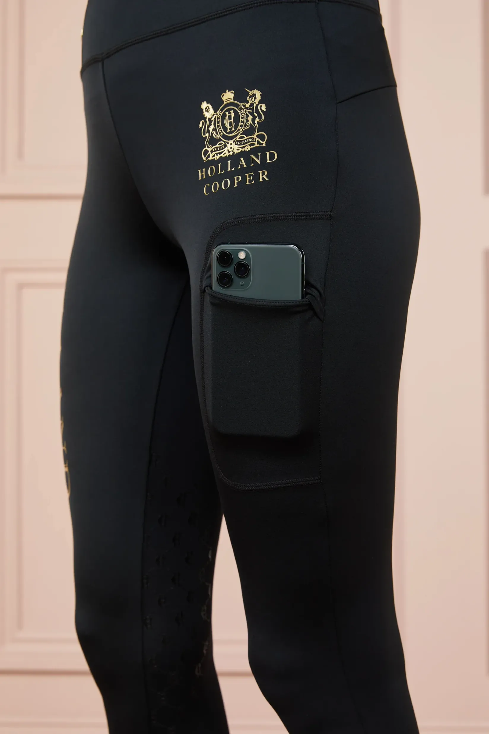Holland Cooper Shop By Product|At The Stables-Sport Legging Black