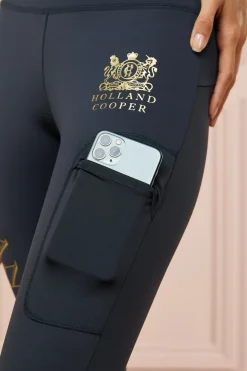 Holland Cooper Leggings|Shop By Product-Sport Legging Slate