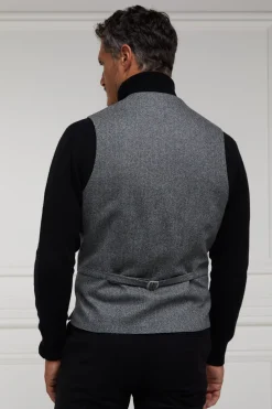 Holland Cooper Shop By Product|The City Break Edit-St James Waistcoat Mono Herringbone
